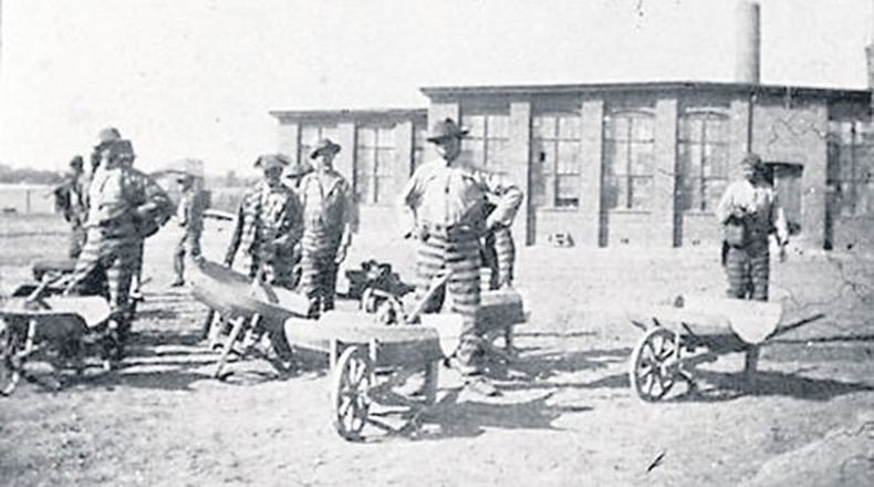 The former Chattahoochee Brick Co. straddling the Cobb and Fulton county line used forced convict labor to make as many as 200,000 bricks a day. CONTRIBUTED BY RICHARD BECHERER AND THE ATLANTA HISTORY CENTER