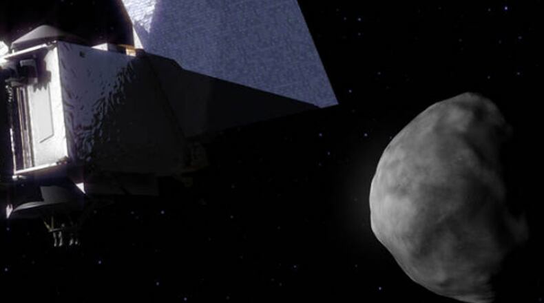 An animated image of Bennu by NASA