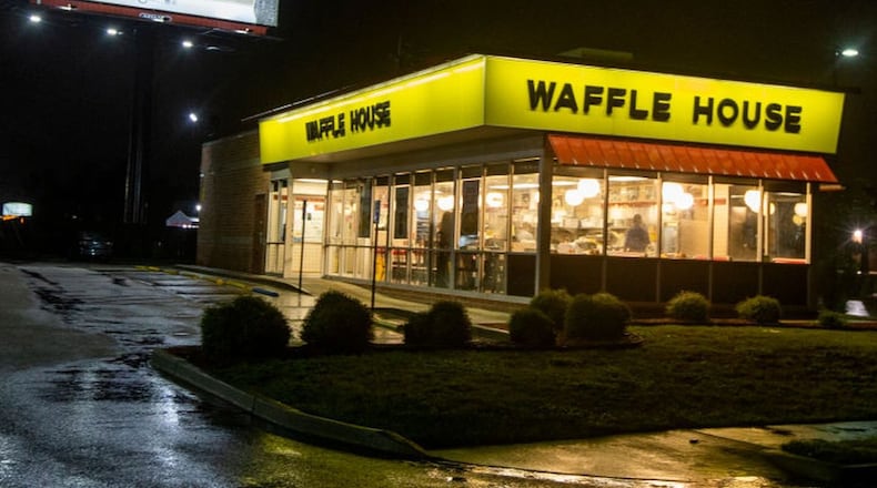 A Forsyth, Ga., man and his infant son were found dead inside a car over the weekend, in a Waffle House parking lot.