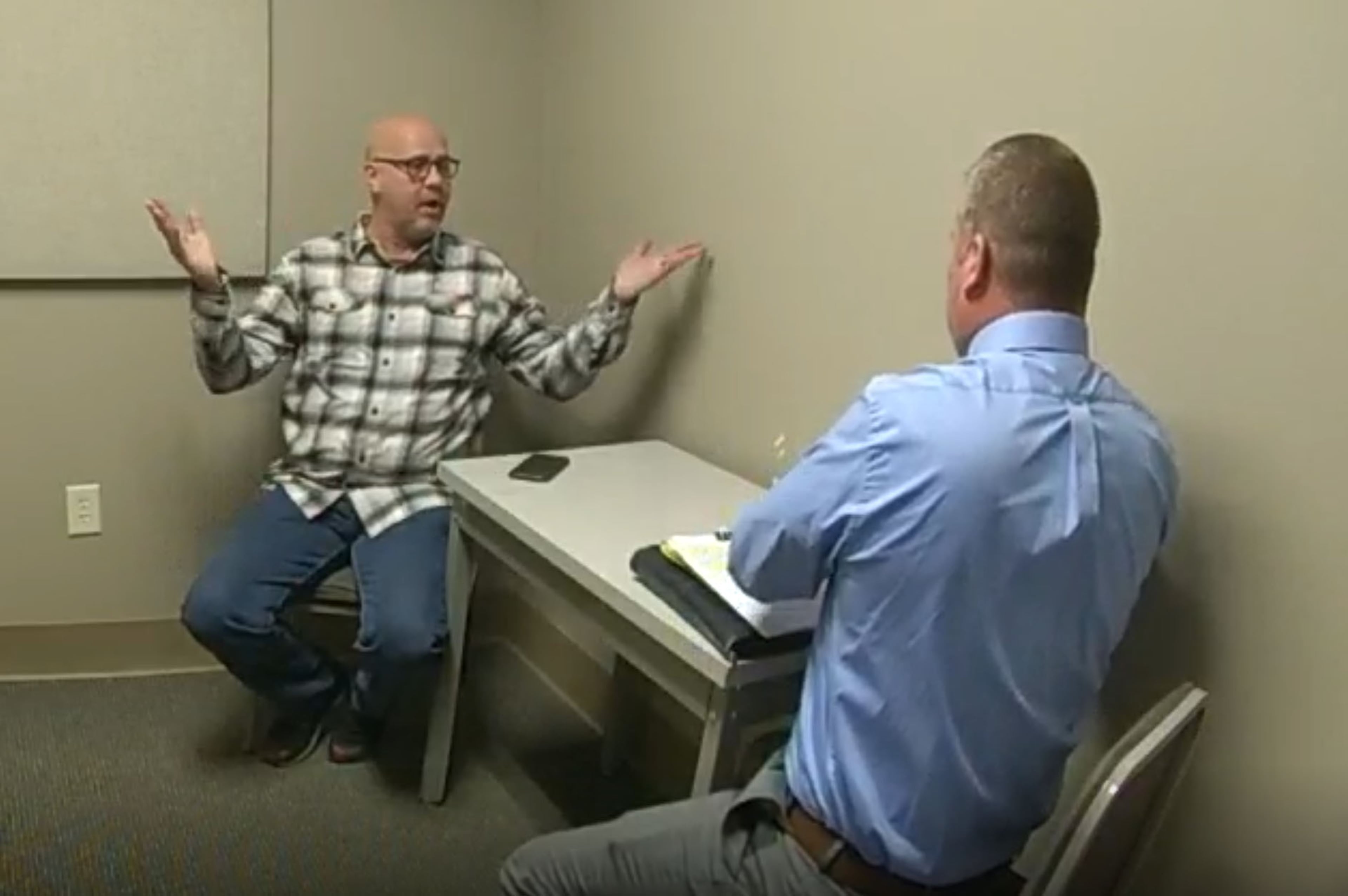 She claims sexual and spiritual manipulation at Georgia Baptist college; He says they were just friends