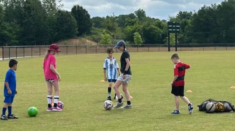 Lindsay Kraun founded the CP Soccer Atlanta program after she started working with a client who has cerebral palsy. (Courtesy of Keary Floyd)