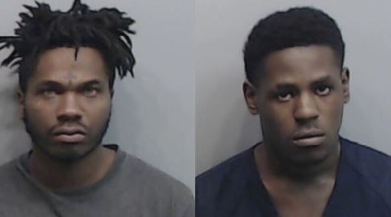 Detrick Green (left), Spencer Williams (Credit: Fulton County Sheriff's Office)