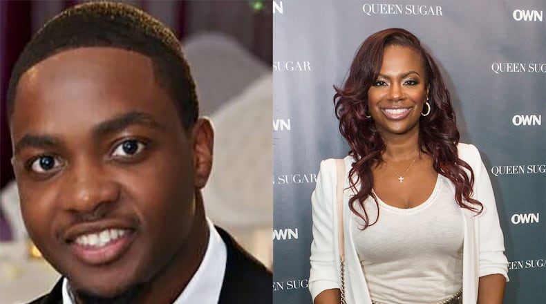 Johnnie Winston worked for Kandi Burruss from 2013 until earlier this year. Now he's suing her for back wages. CREDIT: (left-Twitter; right-Getty Images)