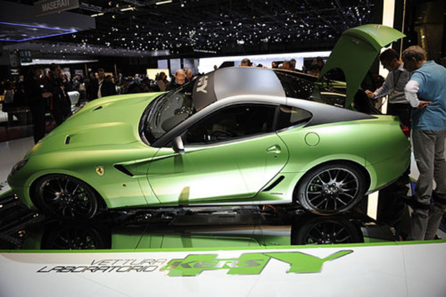 High-tech luxury cars at 2010 Geneva Motor Show