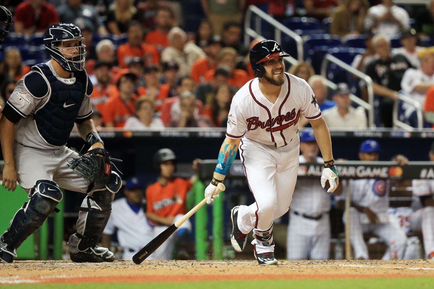 Photos: Braves’ Ender Inciarte goes 0-for-2 at the All-Star Game