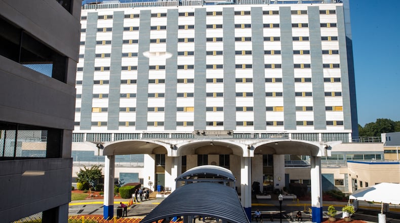 The Atlanta VA Health Care System is located on Clairmont Road in Decatur would be demolished and rebuilt if Congress adopts a new plan for revamping the VA's health care network in Georgia. Jenni Girtman for The Atlanta Journal-Constitution)