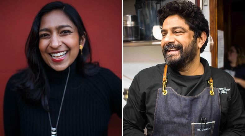 Priya Krishna (left) and Meherwan Irani