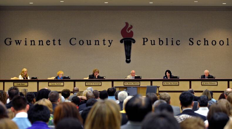 The Gwinnett County Board of Education has never had a member of color. There are two black candidates running for open seats in November. Political analysts believe voter turnout will be the key to winning. AJC file photo