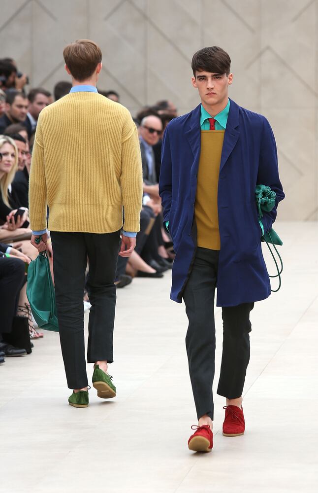 Burberry Prorsum show at the London Collections