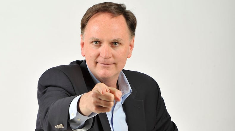 (Boston, MA, 06/17/13) Boston herald Op-Ed columnist Michael Graham is seen on Monday, June 17, 2013. Staff photo by Christopher Evans Michael Graham will be starting on All News 106.7 soon from 9 to noon. CREDIT; Boston Herald publicity photo