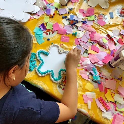 Bring the family to each create a project Saturday at the Hudgens Center for Art & Learning in Duluth and take it home afterward. (Courtesy of the Hudgens Center)