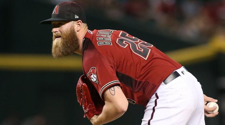 Arizona Diamondbacks reliever Archie Bradley pitched in 10-2/3 innings with a 4.22 ERA in 2020.