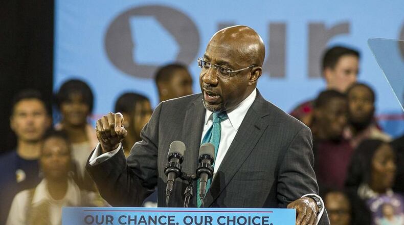 The Rev. Raphael Warnock, pastor Ebenezer Baptist Church
