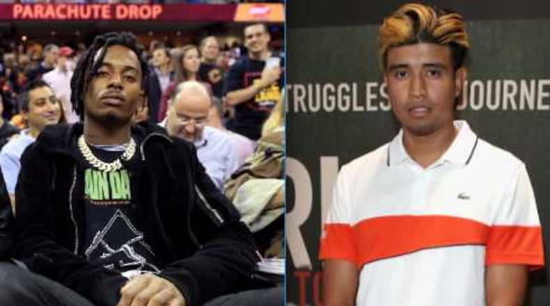 Playboi Carti, left, and Kap G are two of XXL's 10 members of the 2017 Freshman Class.