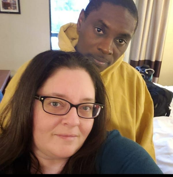 Sedrick Moore with his wife Holly Moore. Holly Moore assisted Sedrick while he was in prison to prove his innocence. The two married after he was released from prison. (Contributed/Family)