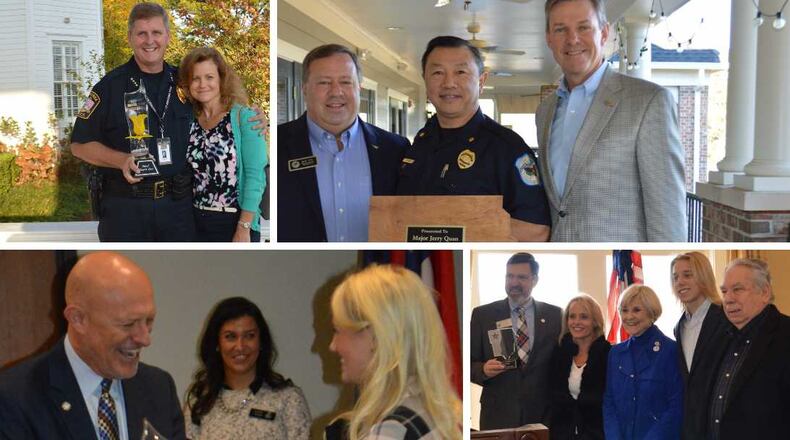 A collage of the 2016 Cobb County Citizens of the Year composed from pictures provided by the Cobb County Chamber.