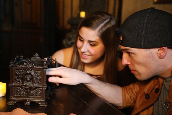 Escape the Netherworld has several spooky escape rooms with clues to solve in order to reach your objective.