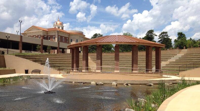 Sugar Hill is seeking survey input on the city’s downtown master plan update. Courtesy City of Sugar Hill