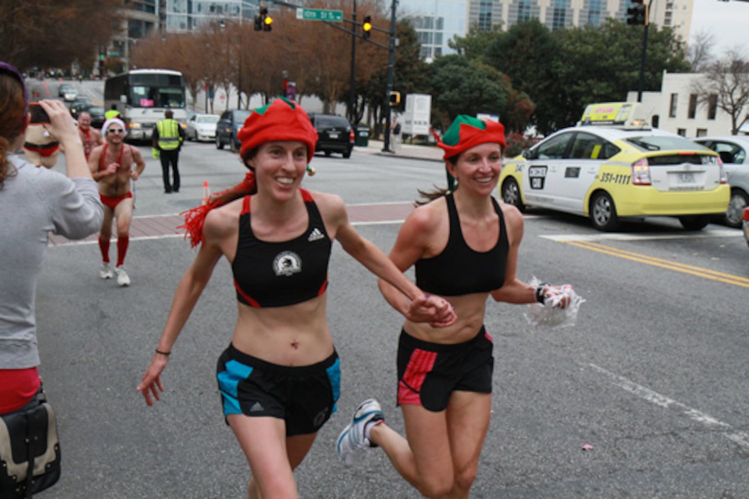 Santa Speedo Run