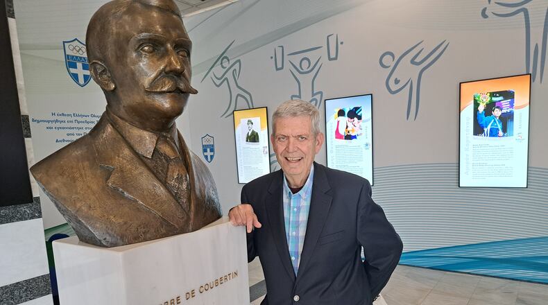 Ed Hula, a legendary Olympics reporter who created Around the Rings, one of the first digital news sites,, is being honored by the International Olympic Committee. Photo: Sheila Scott Hula