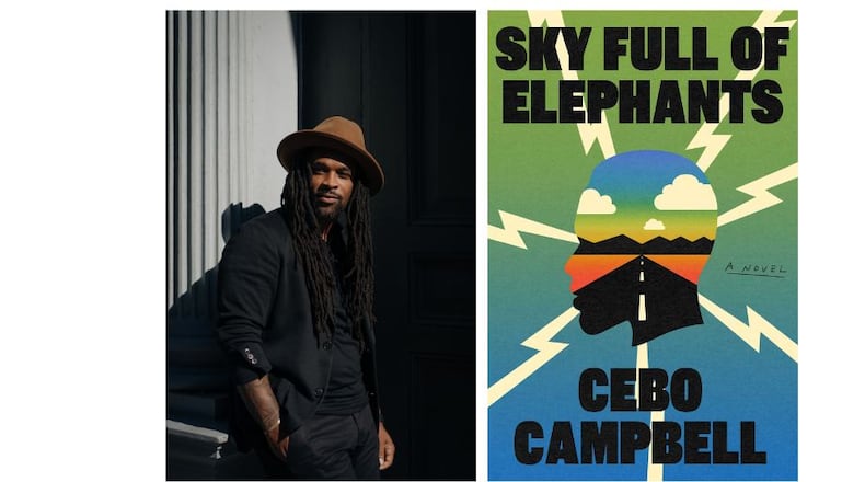 "Sky Full of Elephants" by Cebo Campbell
Courtesy of Simon & Schuster