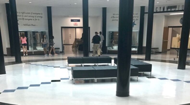 Renovations at Rising Starr Middle School were among the major projects completed during the summer break in Fayette County. Courtesy FCBOE