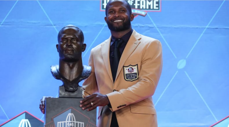 Champ Bailey was a member of the 1995 AJC Super 11 team and was enshrined in the Pro Football Hall of Fame in 2019. (Photo courtesy of Pro Football Hall of Fame)