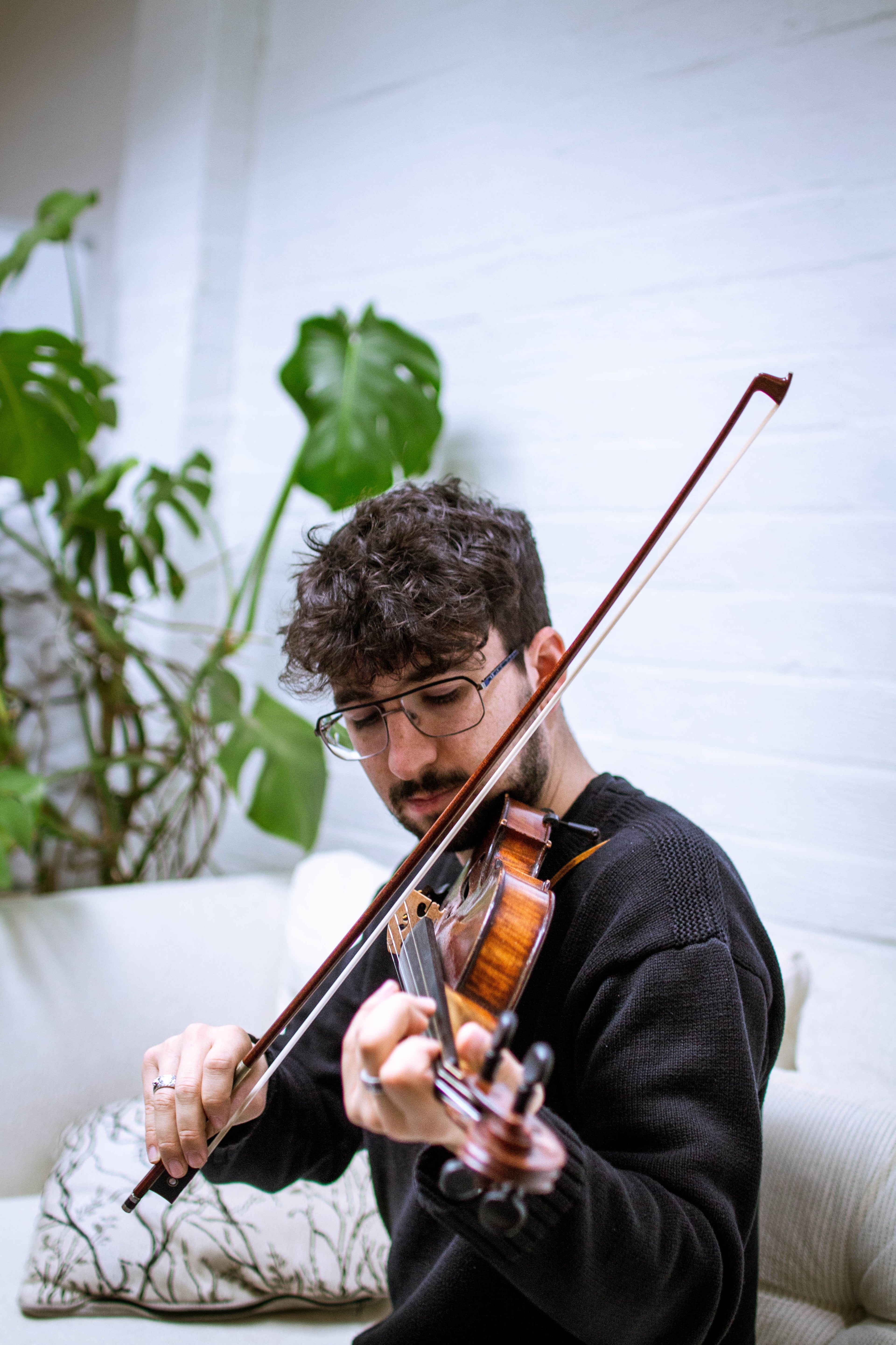 Patrick Finley, son of festival founder Teresa Finley, is a two-time All Ireland champion on the fiddle. He will teach a beginners workshop on Saturday Nov. 8 at the 2025 IrishFest Atlanta. (Courtesy of IrishFest Atlanta)