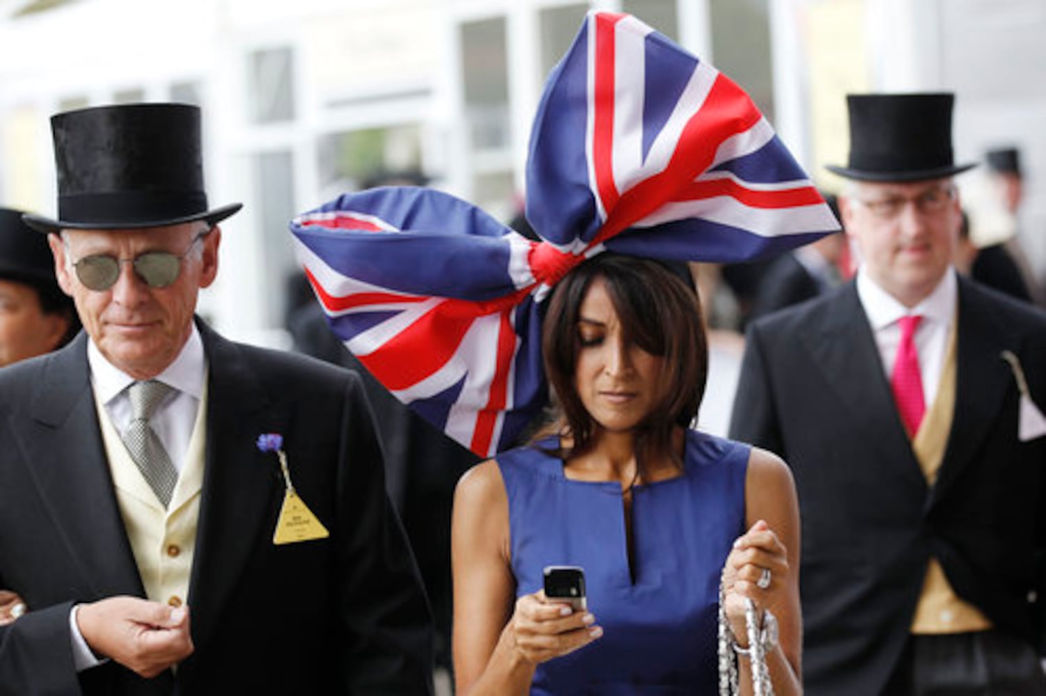 Crazy hats at the Royal Ascot