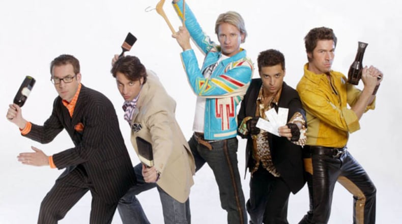 The original cast of "Queer Eye for the Straight Guy," which aired on Bravo from 2003 to 2007. CREDIT: Bravo