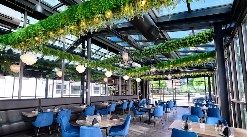 The sunroom at 5Church in Buckhead.