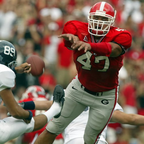 Georgia football-David Pollack