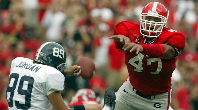 Georgia football-David Pollack