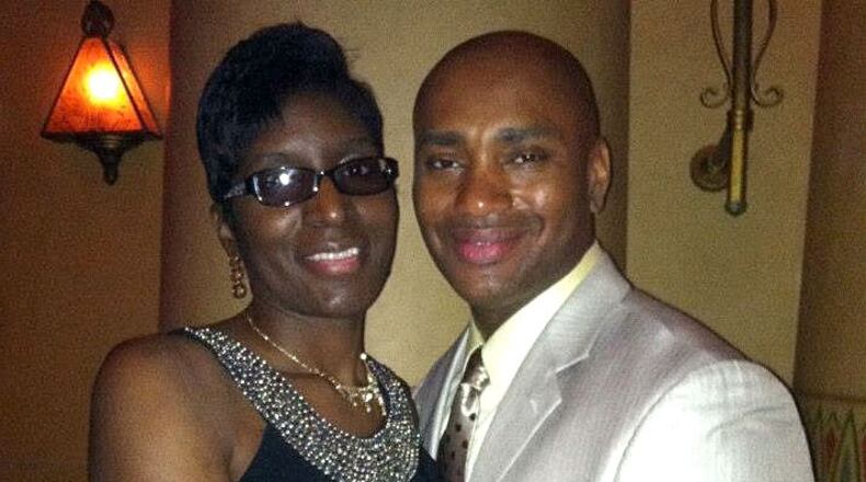 Jameca Price and her husband, Orlando, attended a dance for her law school in April 2013 at the Fox Theater. (Special photo)