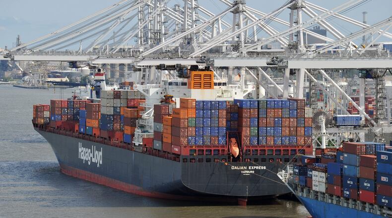 The Port of Savannah is one of the nation’s busiest, carrying billions of dollars in goods both in and out of the United States. AJC File Photo