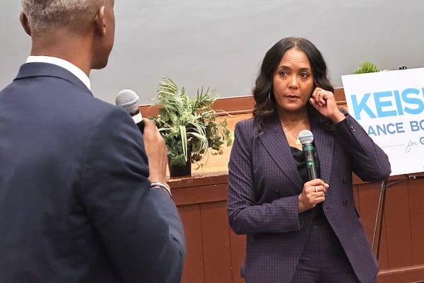 Former Atlanta Mayor Keisha Lance Bottoms is a Democratic candidate for governor. (AP)