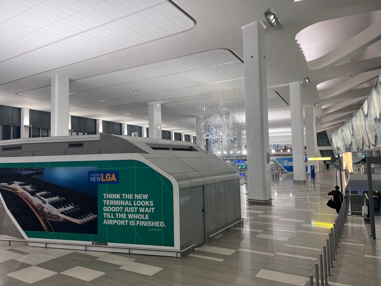 The new Terminal B