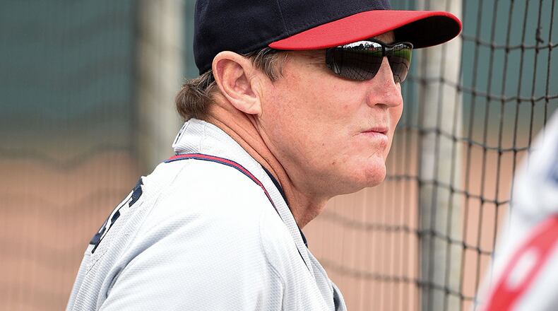 John Moses has been in the Braves' organization since 2013.