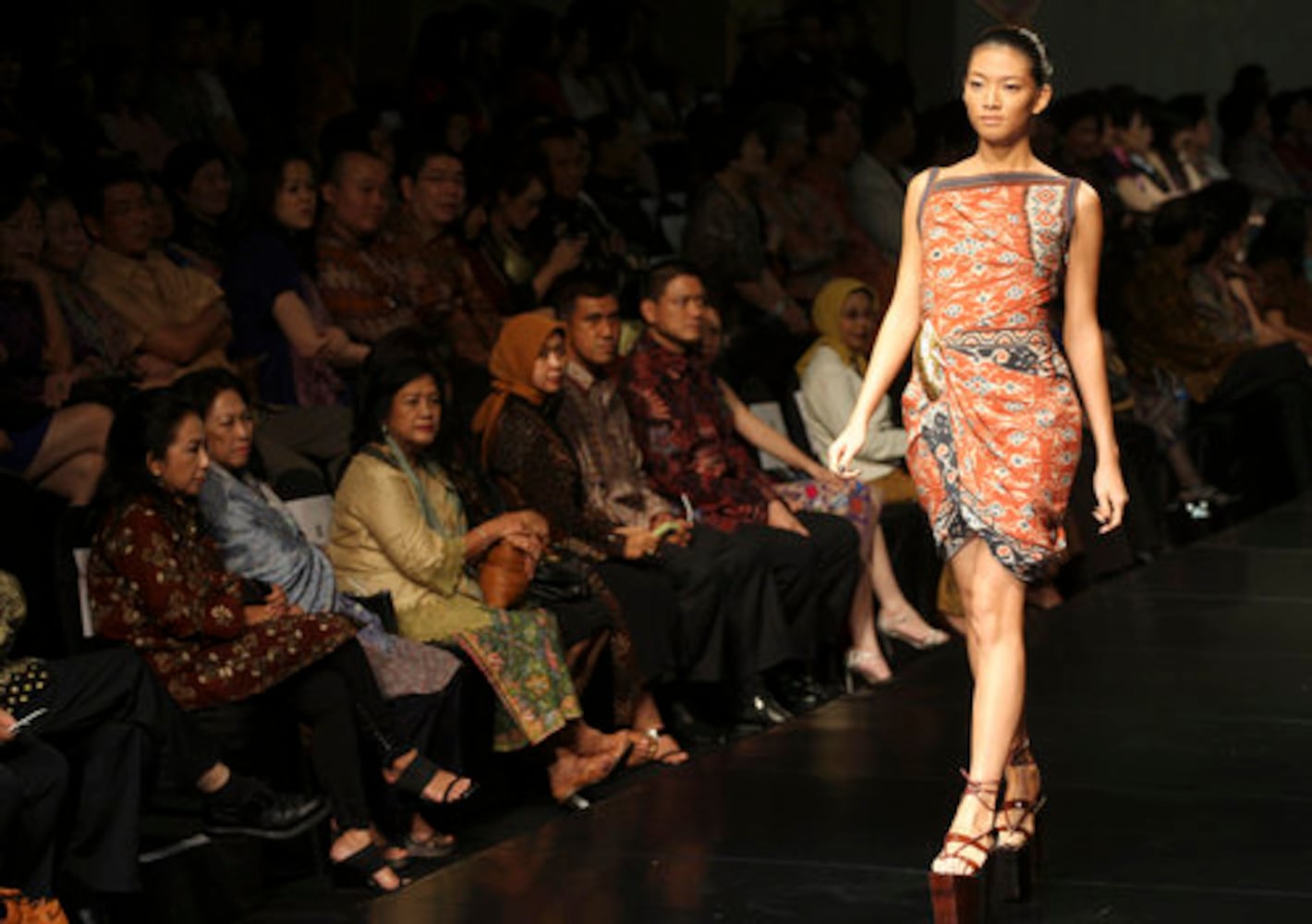 Adrian Gan fashion show in Indonesia