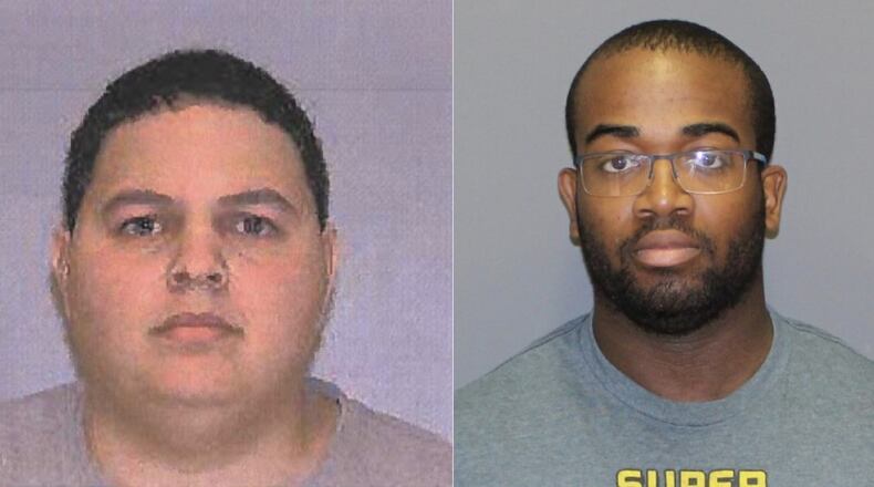 Andy Estremera (left), Jerome Walker