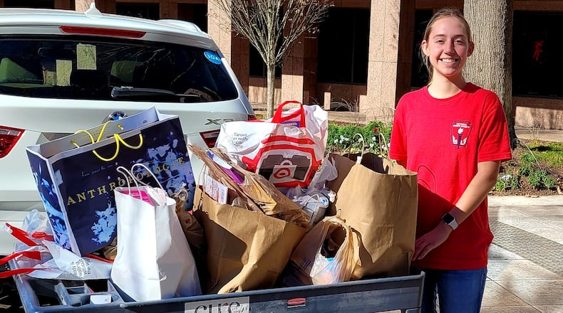 Cancer survivor Shelby Howerton has organized toys and toiletry drives for hospital-bound children.