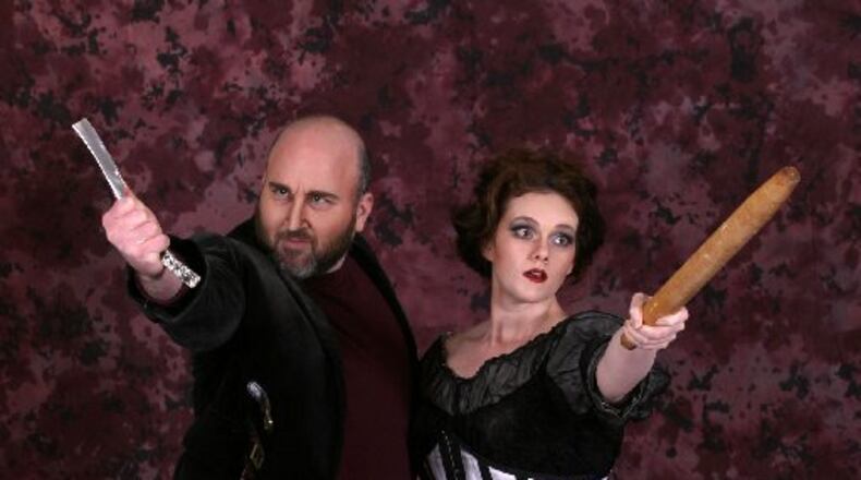 Capitol City Opera Company, which has announced it postponing its fall mainstage production of "The Mikado" presented "Sweeney Todd: The Demon Barber of Fleet Street" in 2014. Shane Desmond-Williams had the role of Sweeney Todd and Heather Witt was Mrs. Lovett. CONTRIBUTED BY NICHOLAS COLE