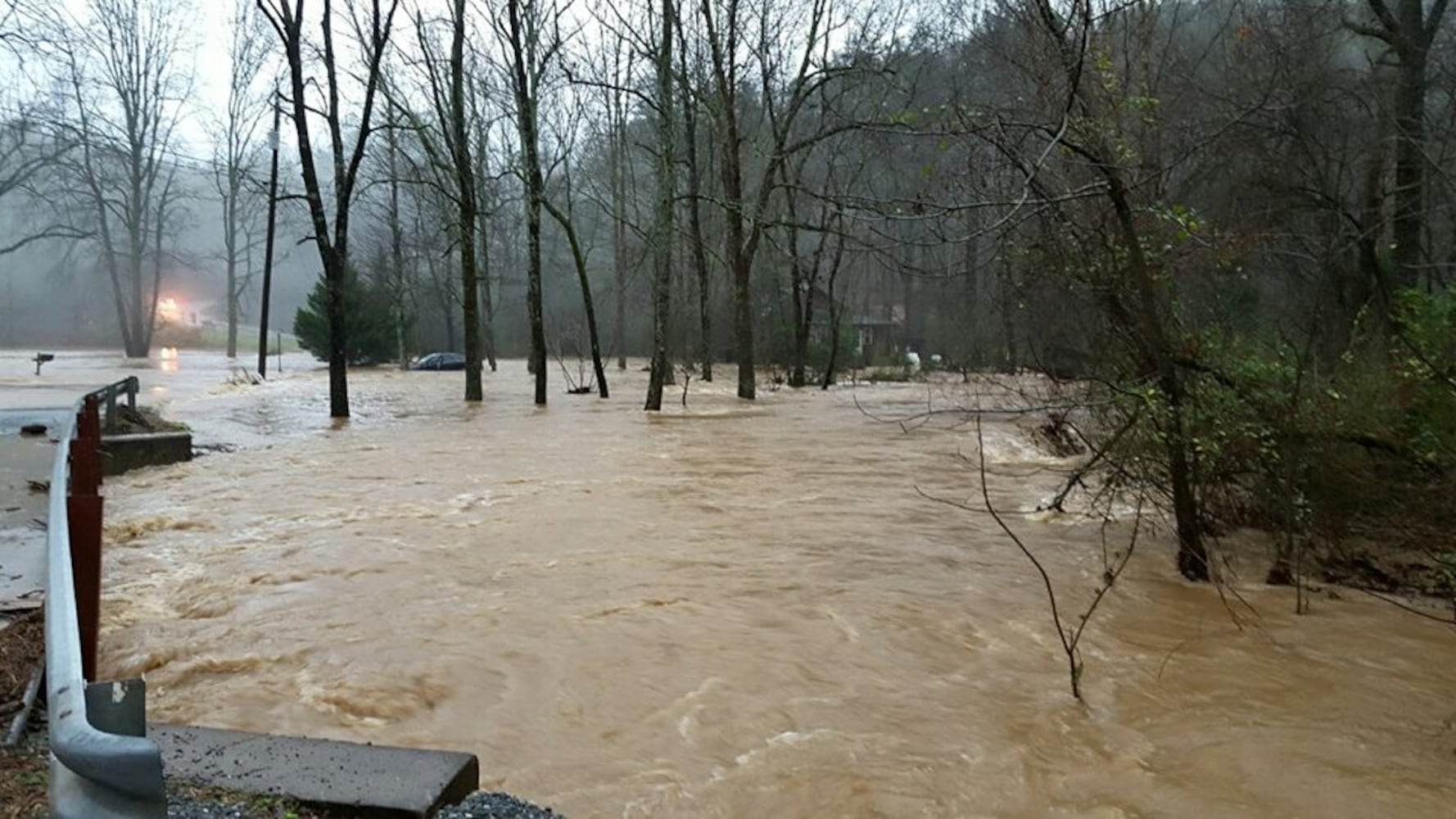 Flooding in Gilmer County