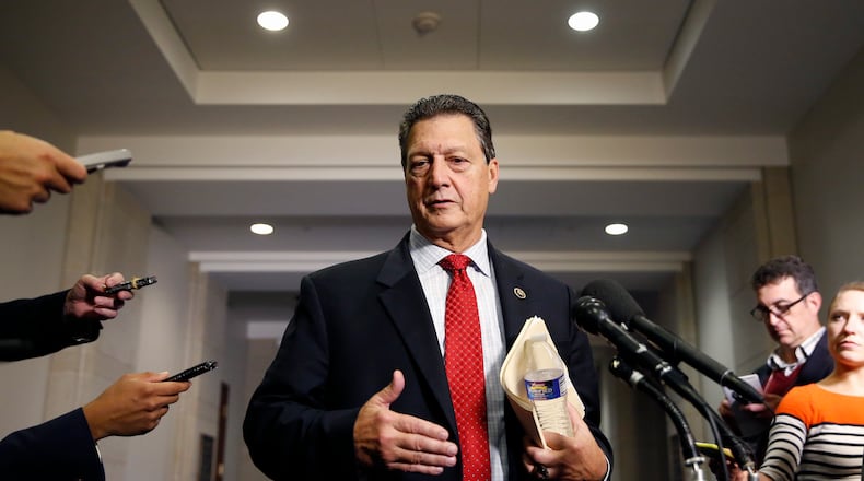 Former Georgia congressman Lynn Westmoreland. AP/Alex Brandon