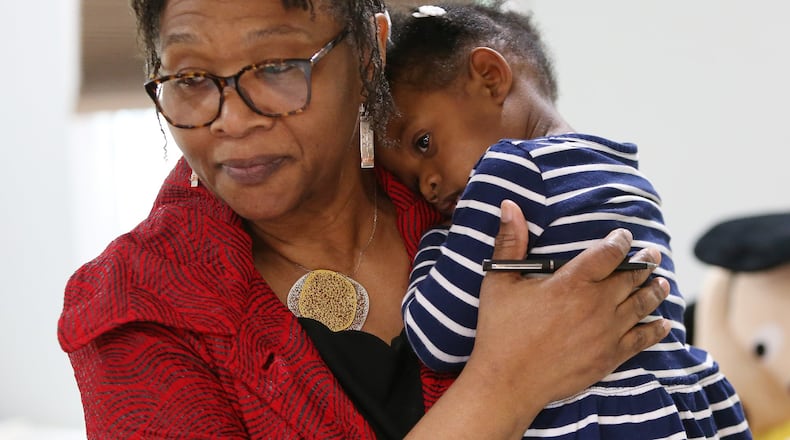 Maternal mortality is a huge problem in Georgia, with a rate three times higher among African American women. But an order to reduce the budgets for many state agencies this year by 4% could hamper efforts to fight it and numerous other health problems in the state. (PHOTO by EMILY HANEY / emily.haney@ajc.com)