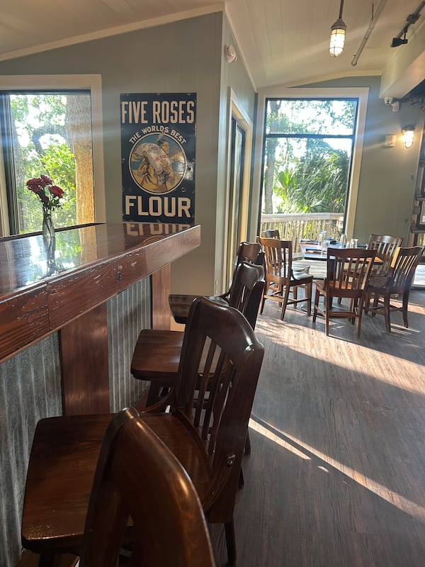 The new restaurant Bread & Butter at Auspicious Baking Co. occupies the former Paula Deen's Creek House on Whitemarsh Island near Savannah. (Courtesy of Auspicious Baking Co.)