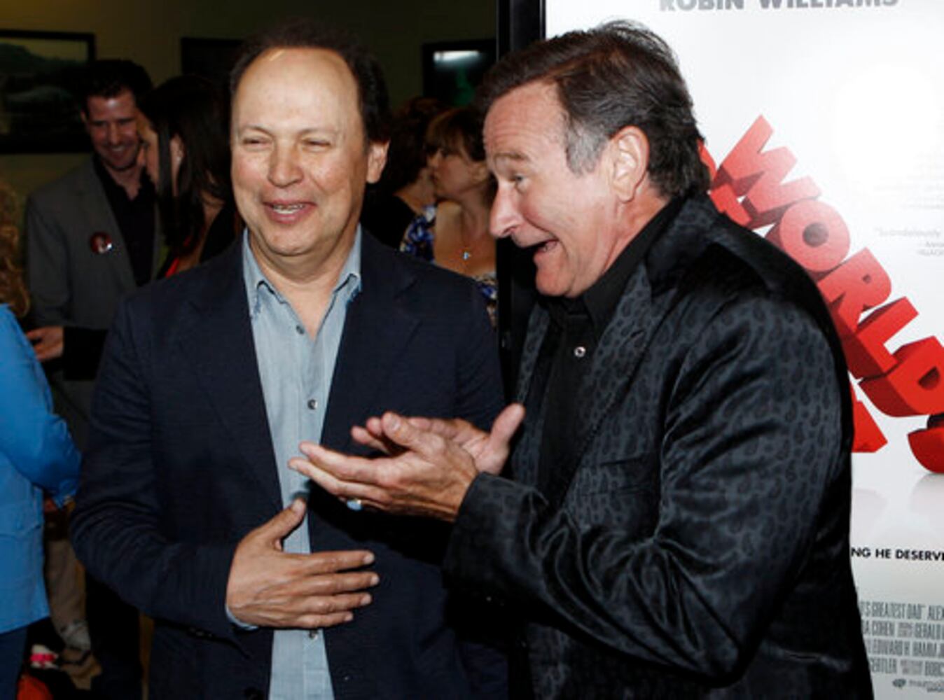 Robin Williams at the 'World's Greatest Dad' premiere