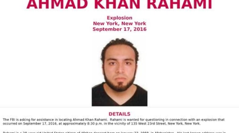 The FBI posted this image during the early stages of the investigation.