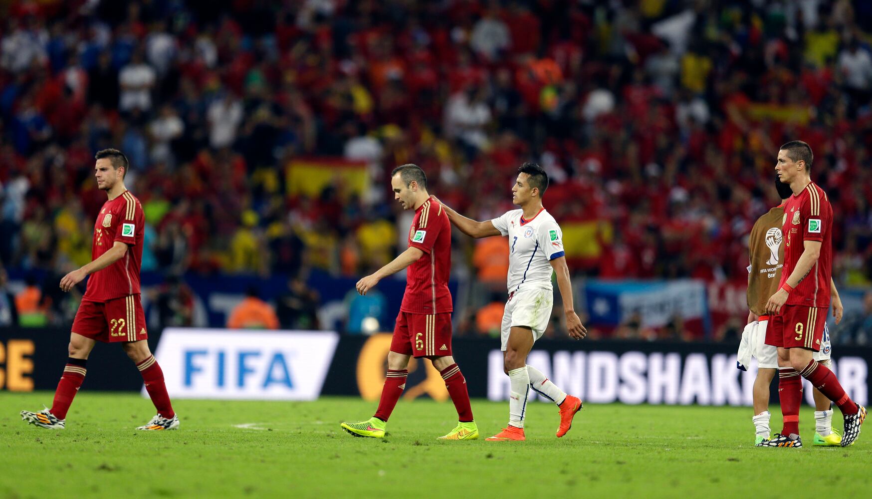 World Cup: Spain vs. Chile, 06.18.14
