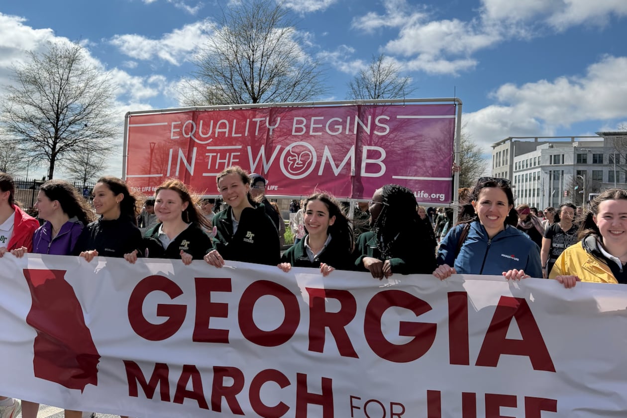 The Georgia March for Life took place Thursday, March 12, 2026, at the State Capitol in Atlanta. (Courtesy)
